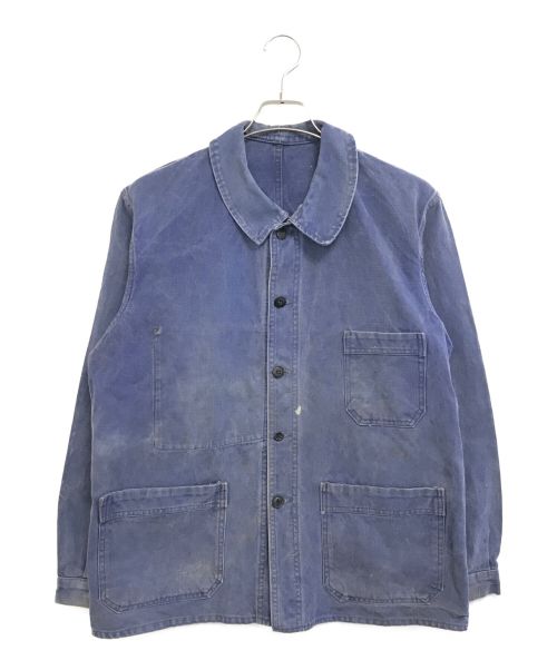 VINTAGE（ヴィンテージ）VINTAGE (ヴィンテージ) [古着]ユーロワークジャケット ネイビー サイズ:表記なしの古着・服飾アイテム