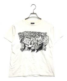 バンドTシャツ（バンドTシャツ）の古着「white zombie 両面プリントバンドTシャツ」｜ホワイト