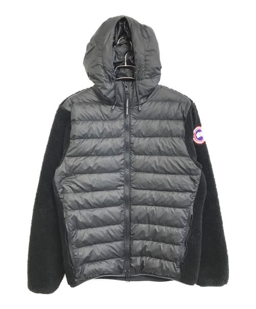 CANADA GOOSE（カナダグース）CANADA GOOSE (カナダグース) HYBRIDGE FLEECE HOODY ブラック サイズ:Sの古着・服飾アイテム