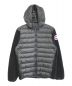 CANADA GOOSE（カナダグース）の古着「HYBRIDGE FLEECE HOODY」｜ブラック