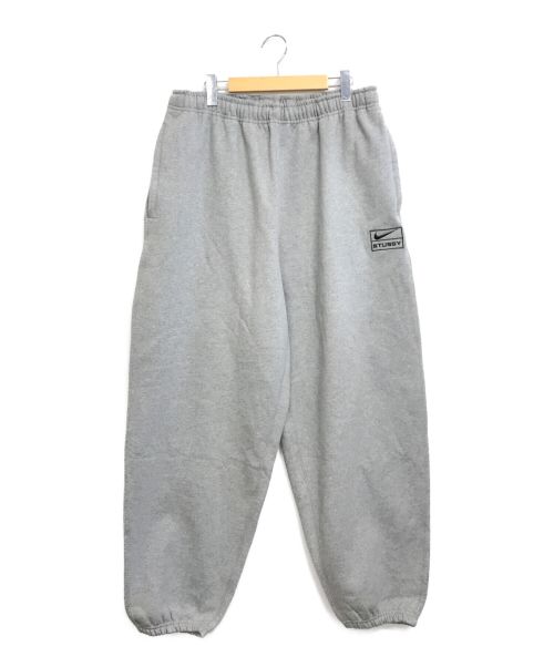 NIKE（ナイキ）NIKE (ナイキ) stussy (ステューシー) スウェットパンツ グレー サイズ:XLの古着・服飾アイテム