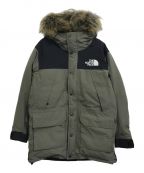 THE NORTH FACEザ ノース フェイス）の古着「MOUNTAIN DOWN COAT」｜カーキ