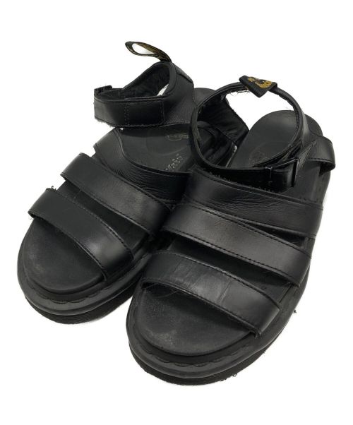 Dr.Martens（ドクターマーチン）Dr.Martens (ドクターマーチン) BLAIRE CHUNKY 3 STRAP SANDAL ブラック サイズ:23㎝の古着・服飾アイテム