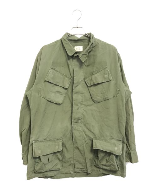 VINTAGE MILITARY（ヴィンテージ ミリタリー）VINTAGE MILITARY (ヴィンテージ ミリタリー) US ARMY ジャングルファティーグジャケット オリーブ サイズ:L-Lの古着・服飾アイテム