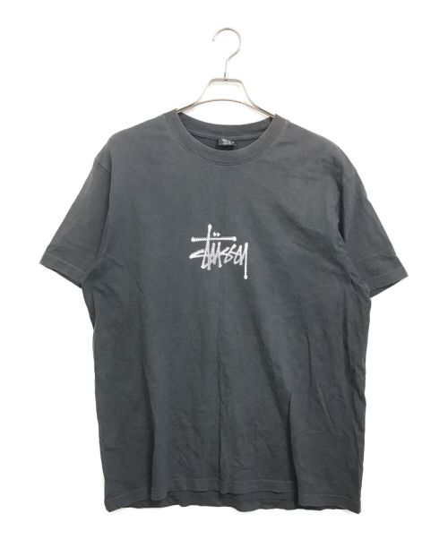 stussy（ステューシー）stussy (ステューシー) プリントTシャツ ブラック サイズ:Lの古着・服飾アイテム