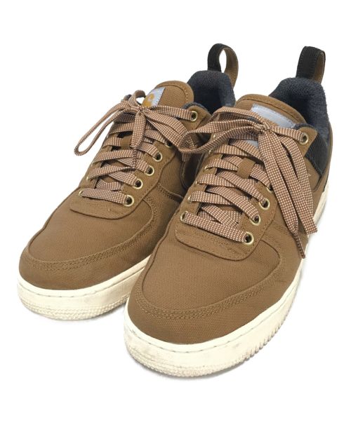 NIKE（ナイキ）NIKE (ナイキ) CarHartt (カーハート) ローカットスニーカー ブラウン サイズ:US9/UK8/EUR42.5の古着・服飾アイテム