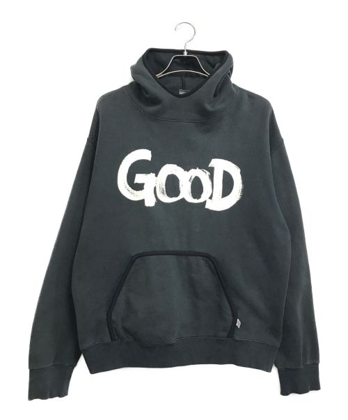 GOOD ENOUGH（グッドイナフ）GOOD ENOUGH (グッドイナフ) ベンチレーションパーカー ブラック サイズ:Lの古着・服飾アイテム