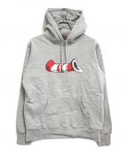 SUPREMEシュプリーム）の古着「Cat in the Hat Hooded Sweatshirt」｜グレー