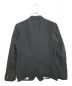 COMME des GARCONS HOMME (コムデギャルソン オム) 00’sウール縮絨テーラードジャケット ブラック サイズ:S：20800円