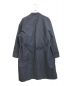 Engineered Garments (エンジニアド ガーメンツ) ノーカラーショップコート ネイビー サイズ:S：12800円