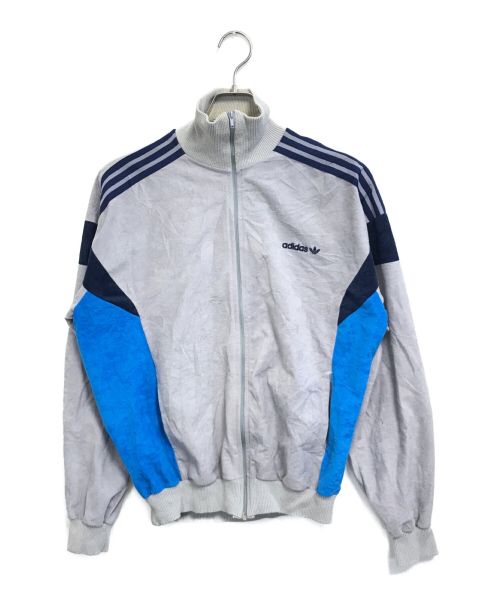 adidas（アディダス）adidas (アディダス) トラックジャケット グレー サイズ:Mの古着・服飾アイテム