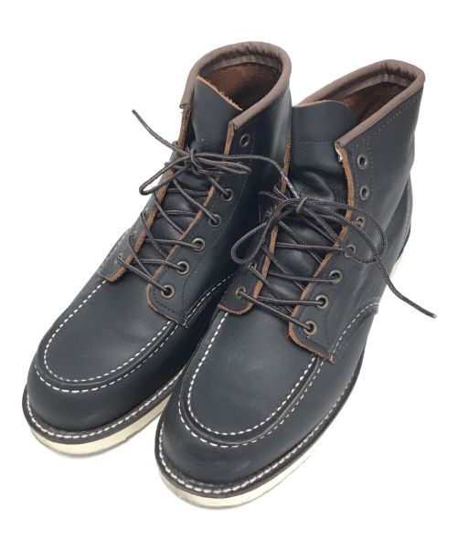 RED WING（レッドウィング）RED WING (レッドウィング) クラシックモックブーツ ブラック サイズ:USA9.5/UK8.5/EUR42.5/CM27.5の古着・服飾アイテム