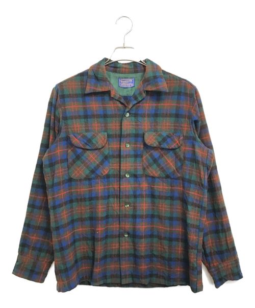 PENDLETON（ペンドルトン）PENDLETON (ペンドルトン) ボードシャツ ブラウン サイズ:Mの古着・服飾アイテム