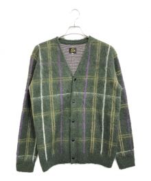 Needles（ニードルズ）の古着「MOHAIR CARDIGAN」｜グリーン