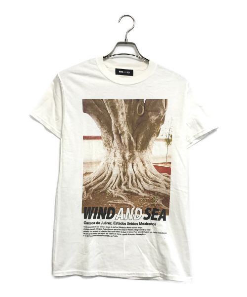 WIND AND SEA（ウィンド アンド シー）WIND AND SEA (ウィンダンシー) Tシャツ ホワイト サイズ:Sの古着・服飾アイテム