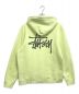 stussy (ステューシー) プルオーバーパーカー イエロー サイズ:M：9800円