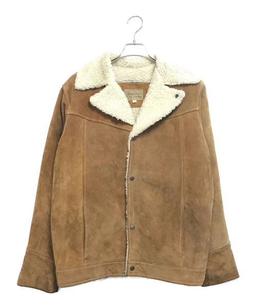 VINTAGE（ヴィンテージ）VINTAGE (ヴィンテージ/ビンテージ) 70’sスエードジャケット ブラウン サイズ:48の古着・服飾アイテム