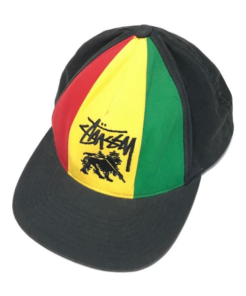 stussy（ステューシー）stussy (ステューシー) キャップ ブラック サイズ:表記なしの古着・服飾アイテム