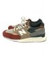 NEW BALANCE (ニューバランス) KITH (キス) Frank Lloyd Wright (フランク・ロイド・ライト) スニーカー レッド×グリーン サイズ:26.5cm：21800円