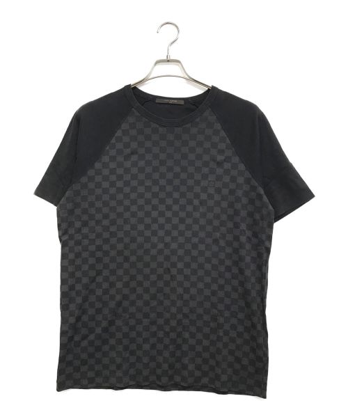 LOUIS VUITTON（ルイ ヴィトン）LOUIS VUITTON (ルイ ヴィトン) ダミエプリントTシャツ ブラウン サイズ:XLの古着・服飾アイテム