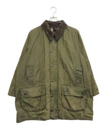 Barbour（バブアー）の古着「オイルドコート」｜グリーン