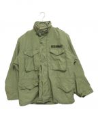 VINTAGE MILITARYヴィンテージ ミリタリー）の古着「US ARMY M65 フィールドジャケット」｜カーキ