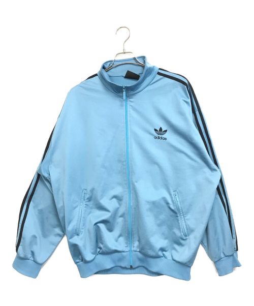 adidas（アディダス）adidas (アディダス) トラックジャケット スカイブルー サイズ:Lの古着・服飾アイテム