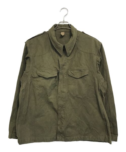 VINTAGE MILITARY（ヴィンテージ ミリタリー）VINTAGE MILITARY (ヴィンテージ ミリタリー) FRENCH ARMY M47 フィールドジャケット オリーブ サイズ:表記なしの古着・服飾アイテム