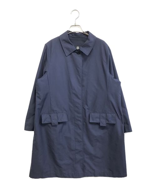 Aquascutum（アクアスキュータム）Aquascutum (アクアスキュータム) ステンカラーコート ネイビー サイズ:6Sの古着・服飾アイテム