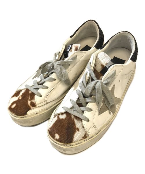 GOLDEN GOOSE（ゴールデングース）GOLDEN GOOSE (ゴールデングース) SNEAKERS HI STAR ホワイト サイズ:38の古着・服飾アイテム