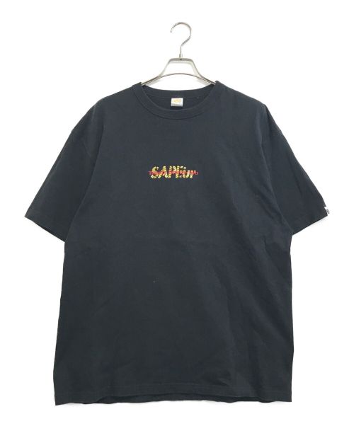 SAPEur（サプール）SAPEur (サプール) タイガーヘッドTシャツ ブラック サイズ:XLの古着・服飾アイテム