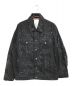 ACNE STUDIOS（アクネストゥディオス）の古着「Distressed Denim Jacket」｜ブラック