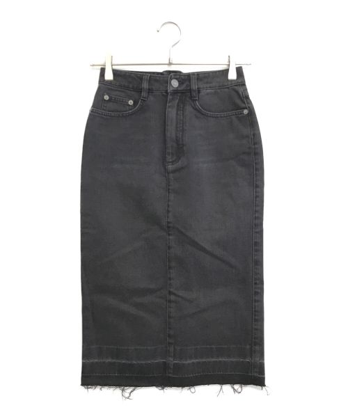 GIVENCHY（ジバンシィ）GIVENCHY (ジバンシィ) Denim Pencil Skirt ブラック サイズ:34の古着・服飾アイテム