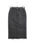 GIVENCHY（ジバンシィ）の古着「Denim Pencil Skirt」｜ブラック