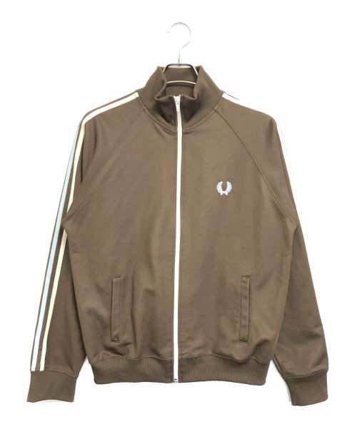 FRED PERRY（フレッドペリー）FRED PERRY (フレッドペリー) トラックジャケット ブラウン サイズ:Mの古着・服飾アイテム