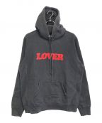BIANCA CHANDONビアンカシャンドン）の古着「Lover Pullover Hooded」｜ブラック