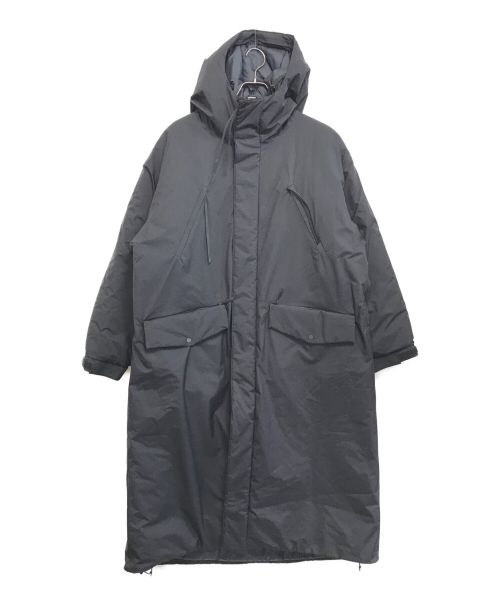 HYKE（ハイク）HYKE (ハイク) PERTEX HOODED PADDED COAT ブラック サイズ:XLの古着・服飾アイテム