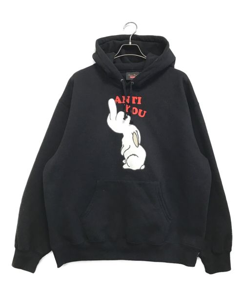 SUPREME（シュプリーム）SUPREME (シュプリーム) UNDERCOVER (アンダーカバー) Anti-You Hooded Sweatshirt ブラック サイズ:XLの古着・服飾アイテム