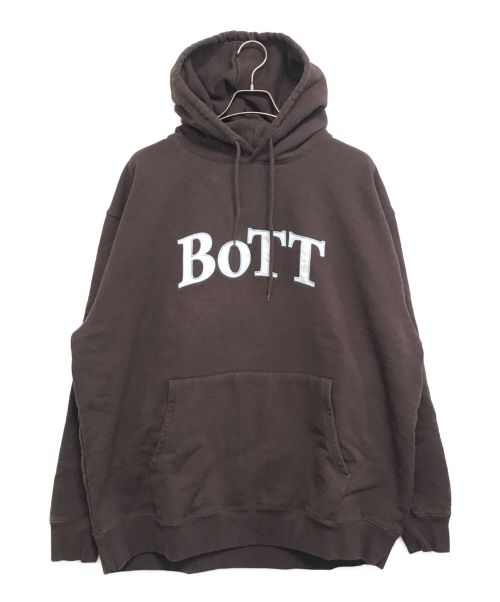 BoTT（ボット）BoTT (ボット) OG Logo Hoodie ブラウン サイズ:XXLの古着・服飾アイテム
