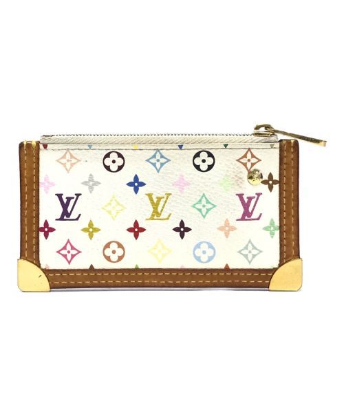 LOUIS VUITTON（ルイ ヴィトン）LOUIS VUITTON (ルイ ヴィトン) コインケース ホワイト サイズ:表記無しの古着・服飾アイテム