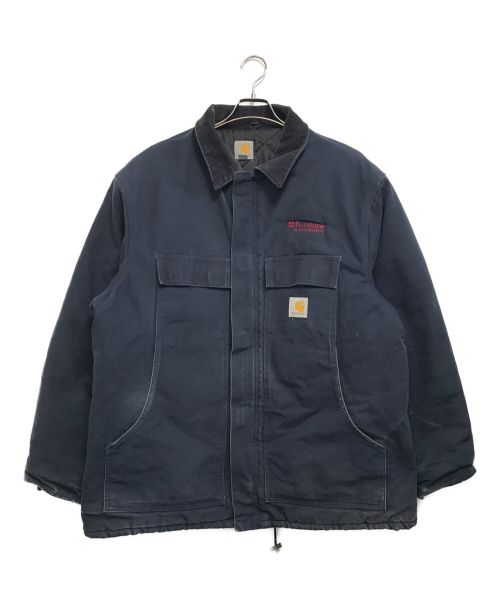 CarHartt（カーハート）CarHartt (カーハート) トラディショナルコート ブルー サイズ:XLの古着・服飾アイテム