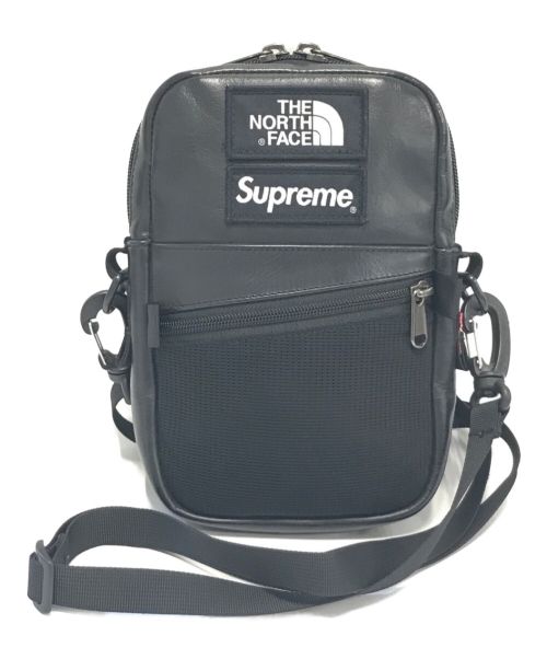 SUPREME（シュプリーム）SUPREME (シュプリーム) THE NORTH FACE (ザ ノース フェイス) Leather Shoulder Bag ブラック サイズ:表記なしの古着・服飾アイテム