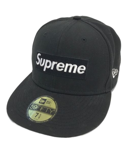 SUPREME（シュプリーム）SUPREME (シュプリーム) New Era (ニューエラ) キャップ ブラック サイズ:7 8/5(60.6cm)の古着・服飾アイテム