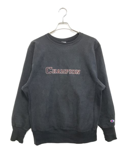 Champion（チャンピオン）Champion (チャンピオン) リバースウィーブスウェット ブラック サイズ:Lの古着・服飾アイテム