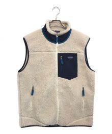 Patagonia（パタゴニア）の古着「CLASSIC RETRO X VEST」｜アイボリー