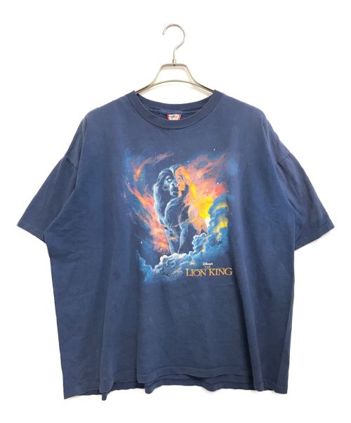 LION KING（ライオンキング）LION KING (ライオンキング) ムファサーTシャツ ブルー サイズ:FREEの古着・服飾アイテム