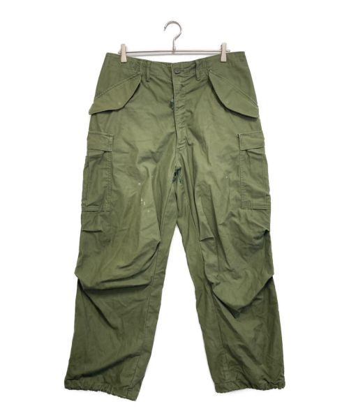 VINTAGE MILITARY（ヴィンテージ ミリタリー）VINTAGE MILITARY (ヴィンテージ ミリタリー) US ARMY M65 フィールドパンツ カーキ サイズ:M-Rの古着・服飾アイテム