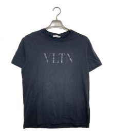 VALENTINO（ヴァレンティノ）の古着「VLTN S/S T-SHIRT」｜ブラック