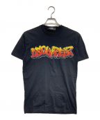 DSQUARED2ディースクエアード）の古着「Tシャツ」｜ブラック