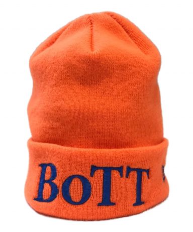 税込) ニットキャップ/ビーニー BoTT B LOGO NEW ERA beanie orange